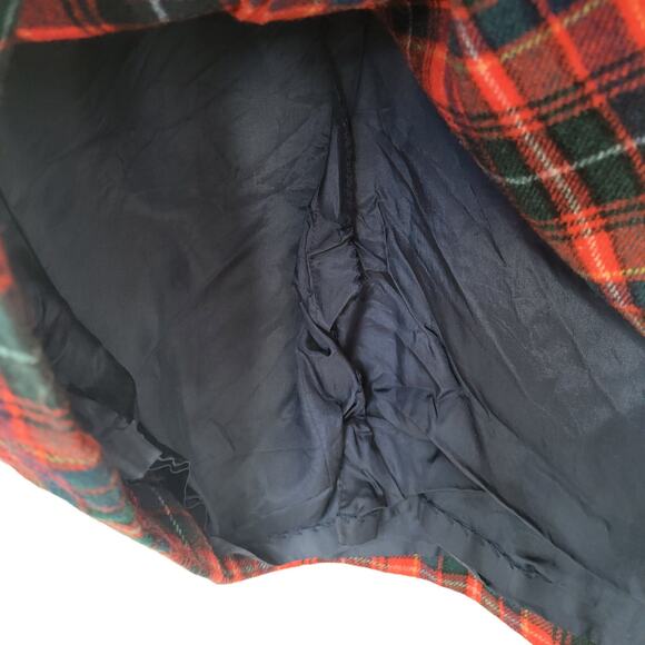 Vintage Pendleton Authentic Macinnes 100% Virgin Wool Plaid Petite Skirt Sz US 8 - Picture 8 of 13